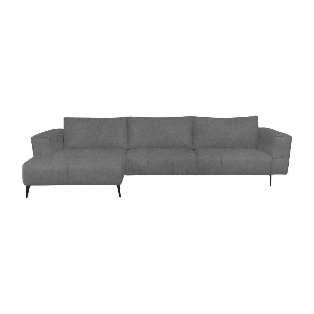Domicil - Lawson Fabric Left Hand Facing Chaise End Sofa - Silver Grey – image 1