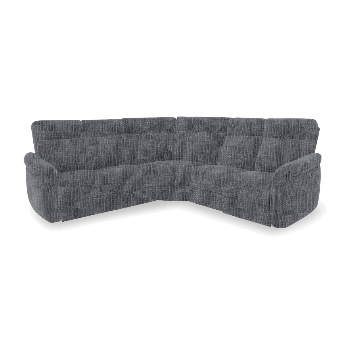 Dublin Fabric Large Corner Sofa - Halifax Gunmetal – image 1