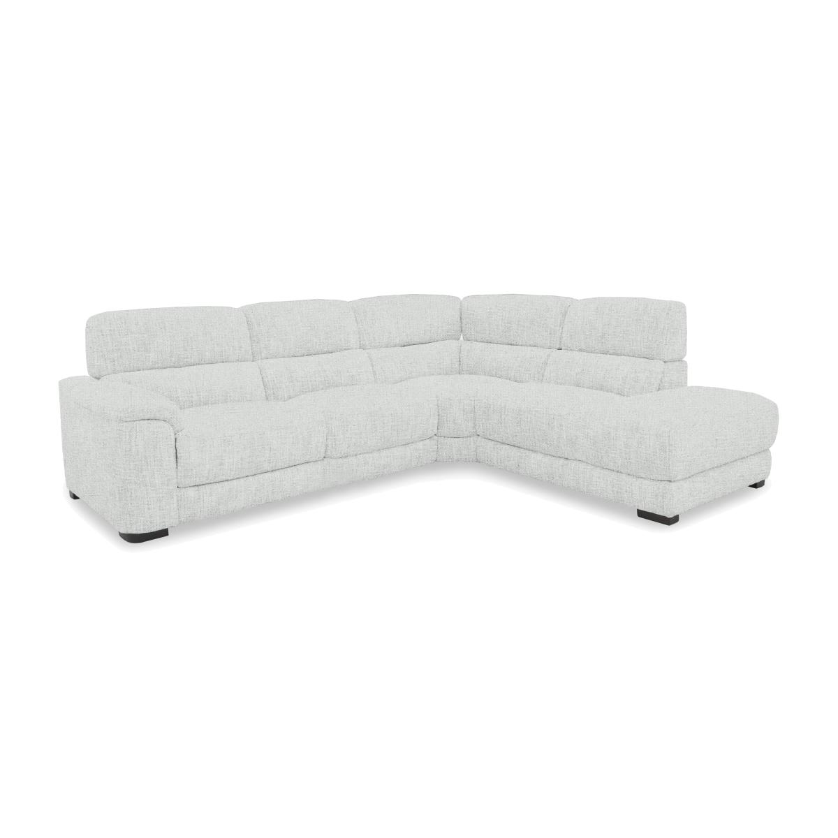 Nova Fabric Right Hand Facing Chaise End Sofa - Oyster – image 1