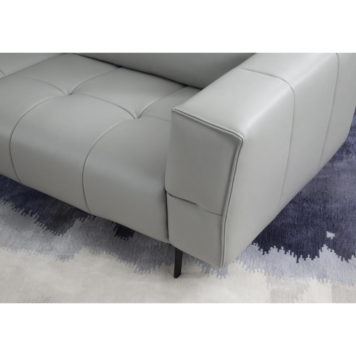 Domicil - Lawson Leather Right Hand Facing Chaise End Sofa - NN Saddle Brown – image 4
