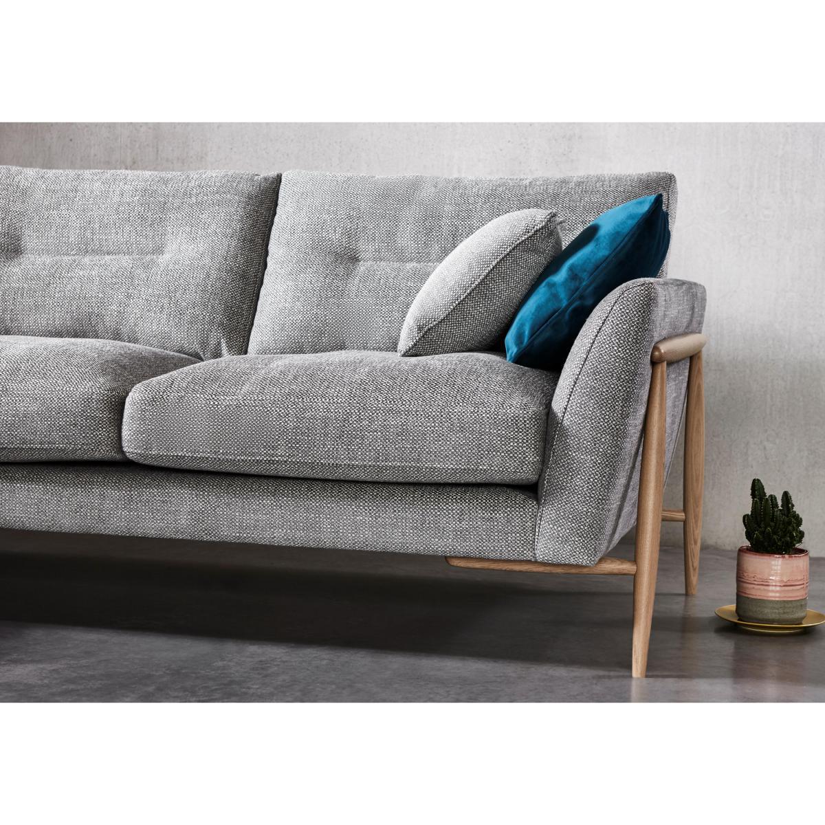 Ercol - Bellaria Left Hand Facing Chaise Sofa - Grey – image 4