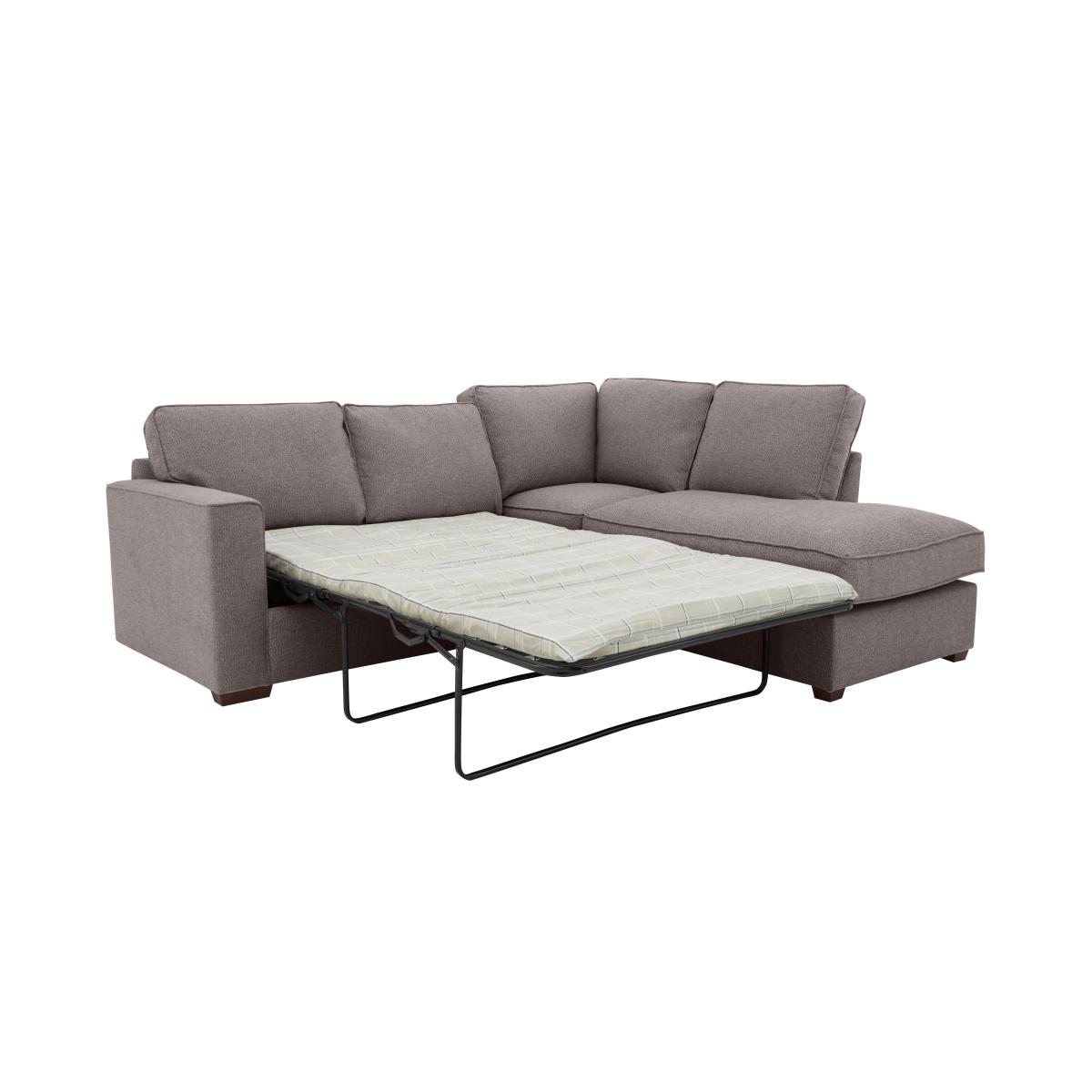 Cory Fabric Corner Chaise Classic Back Sofa Bed – image 9