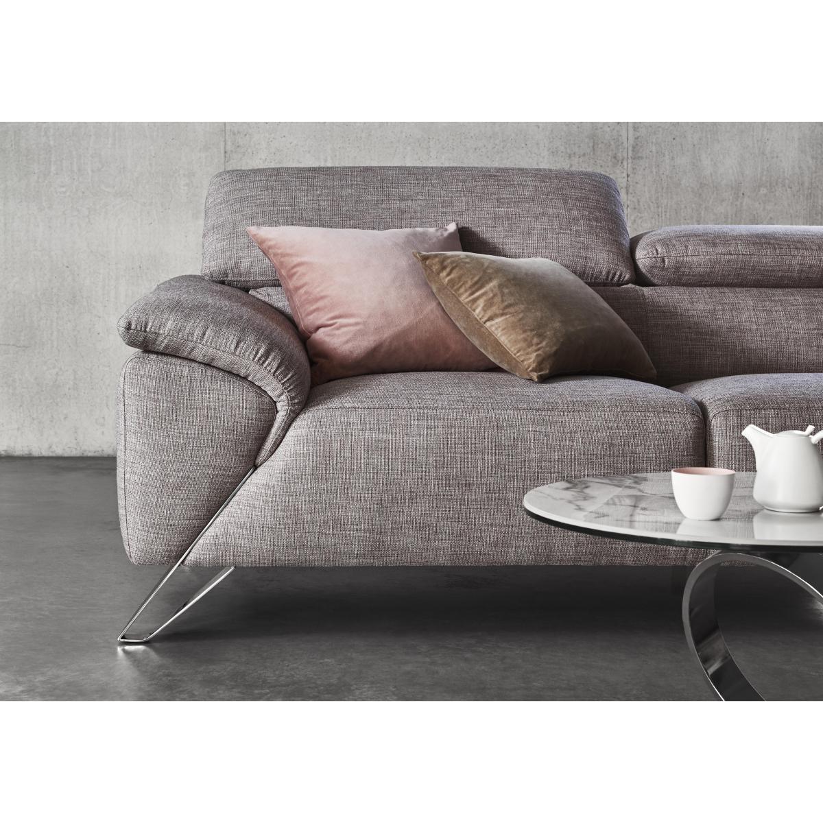 Nicoletti - Tesla Fabric Chaise Sofa - Beige – image 3