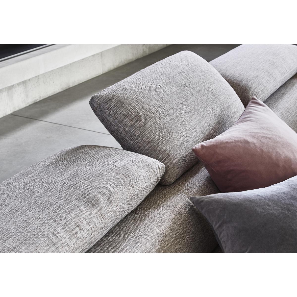 Nicoletti - Tesla Fabric Chaise Sofa - Beige – image 5