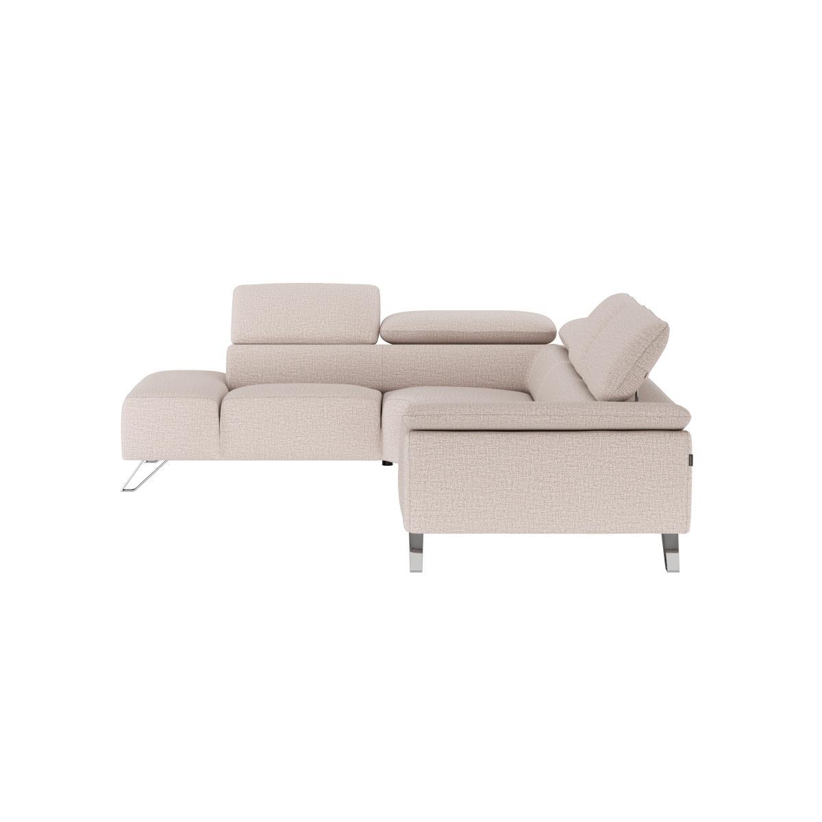 Nicoletti - Tesla Fabric Chaise Sofa - Beige – image 9