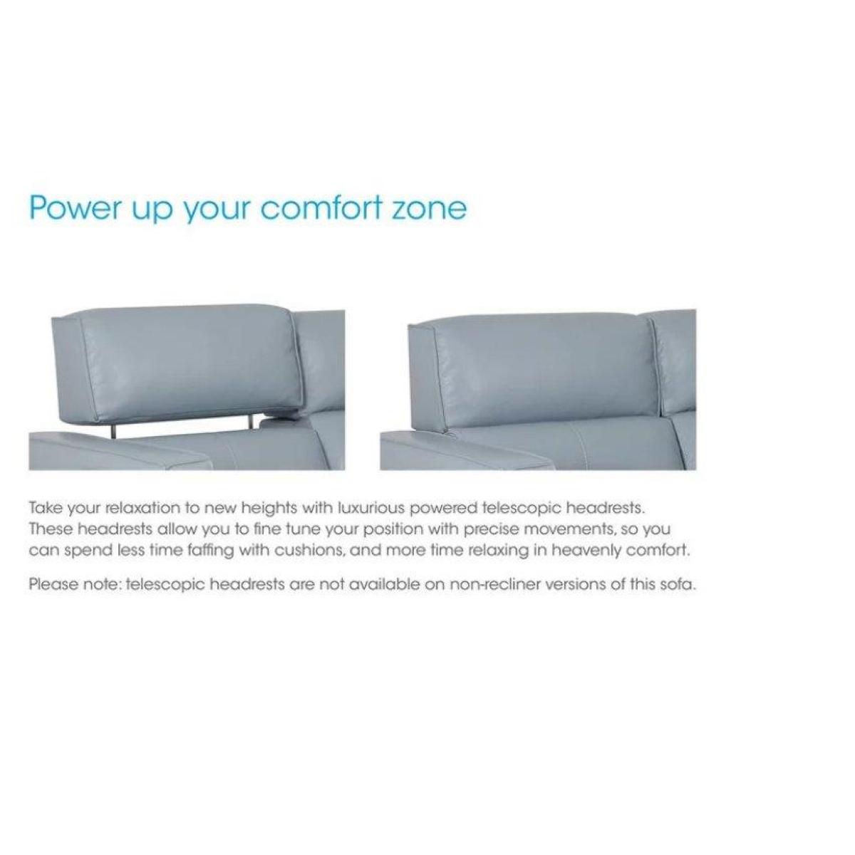 Axel Leather Chaise End Power Recliner Sofa – image 5