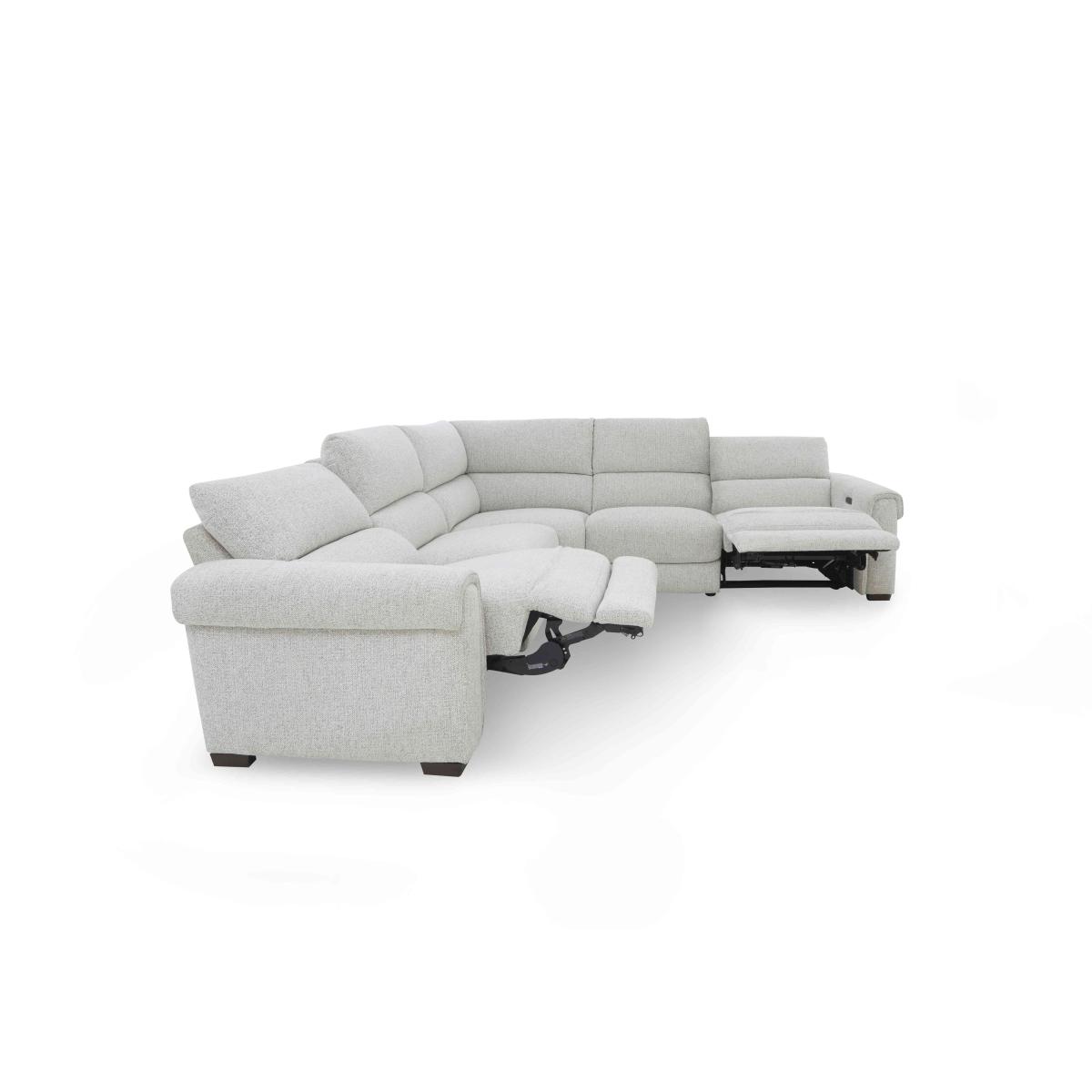 Nixon Fabric Large Corner Sofa - R273 Caramel – image 6