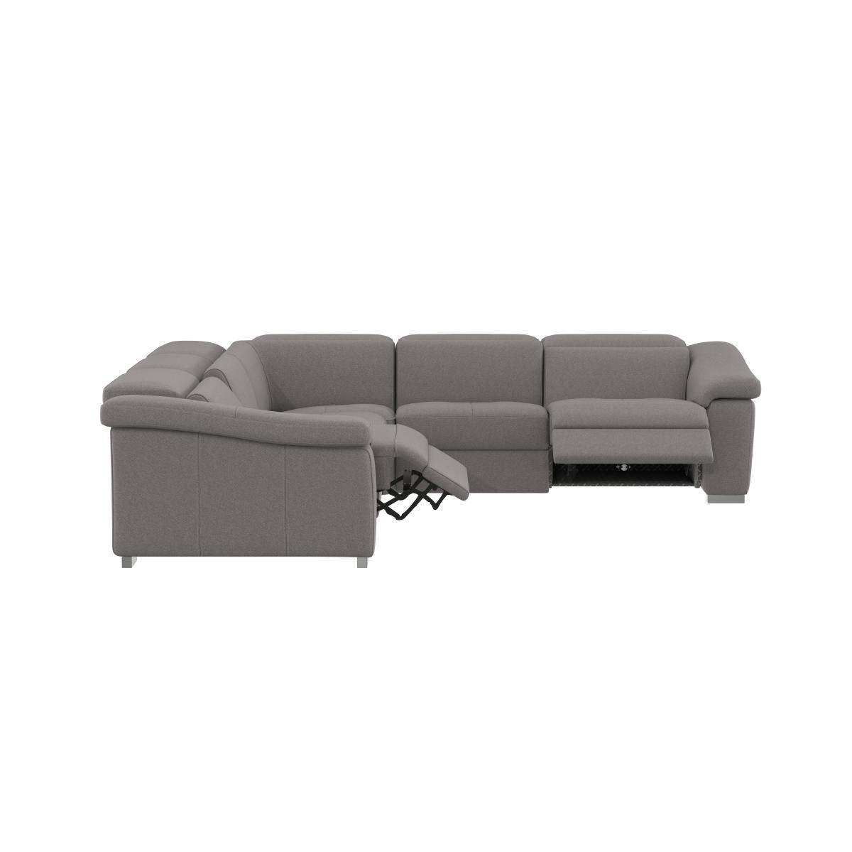 Nicoletti - Galileo Fabric Large Corner Power Recliner Sofa – image 3
