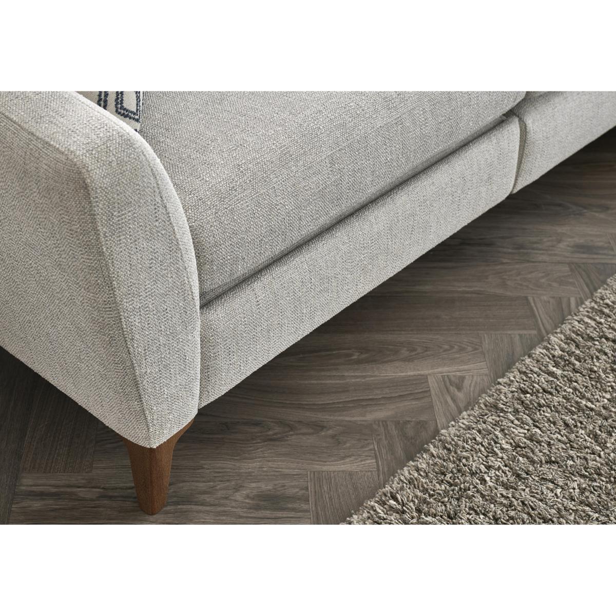 Moderna Power Recliner Right Hand Facing Corner Sofa with Power Telescopic Headrests – image 3