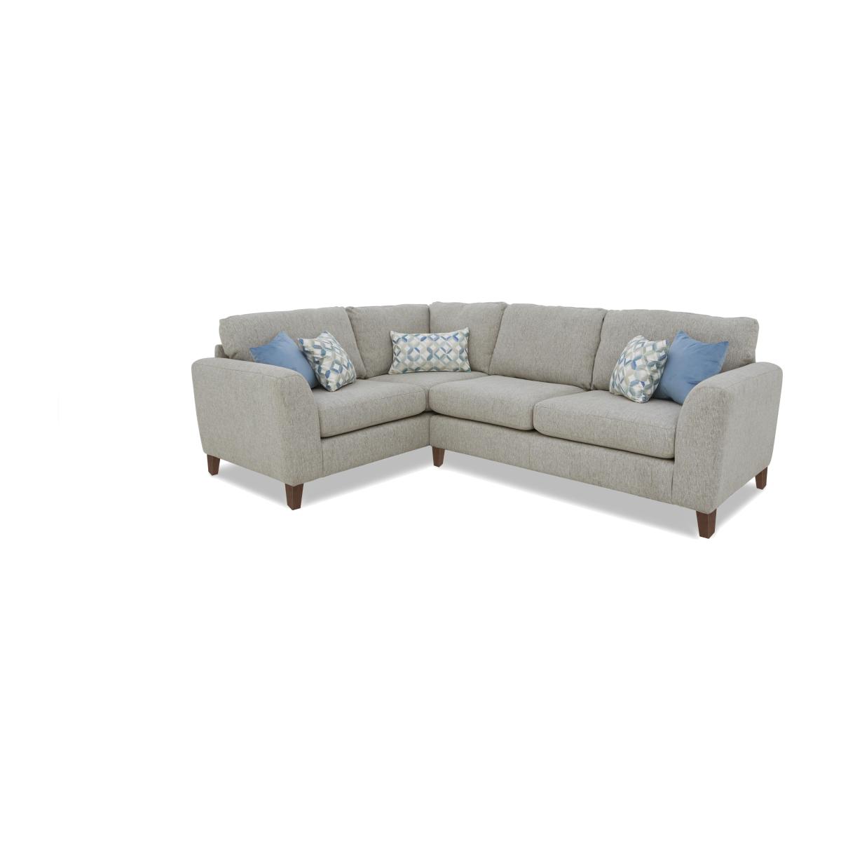 Pippa Fabric Small Left Hand Facing Corner Sofa - Dijon Sea Wd Ft – image 1