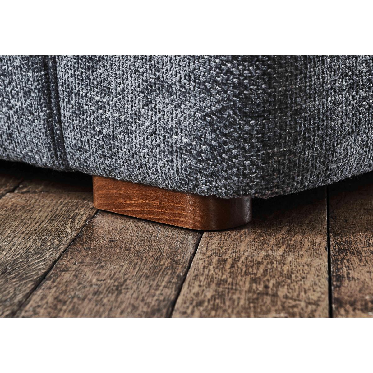 Emilia Large Fabric Corner Sofa - Beige – image 4