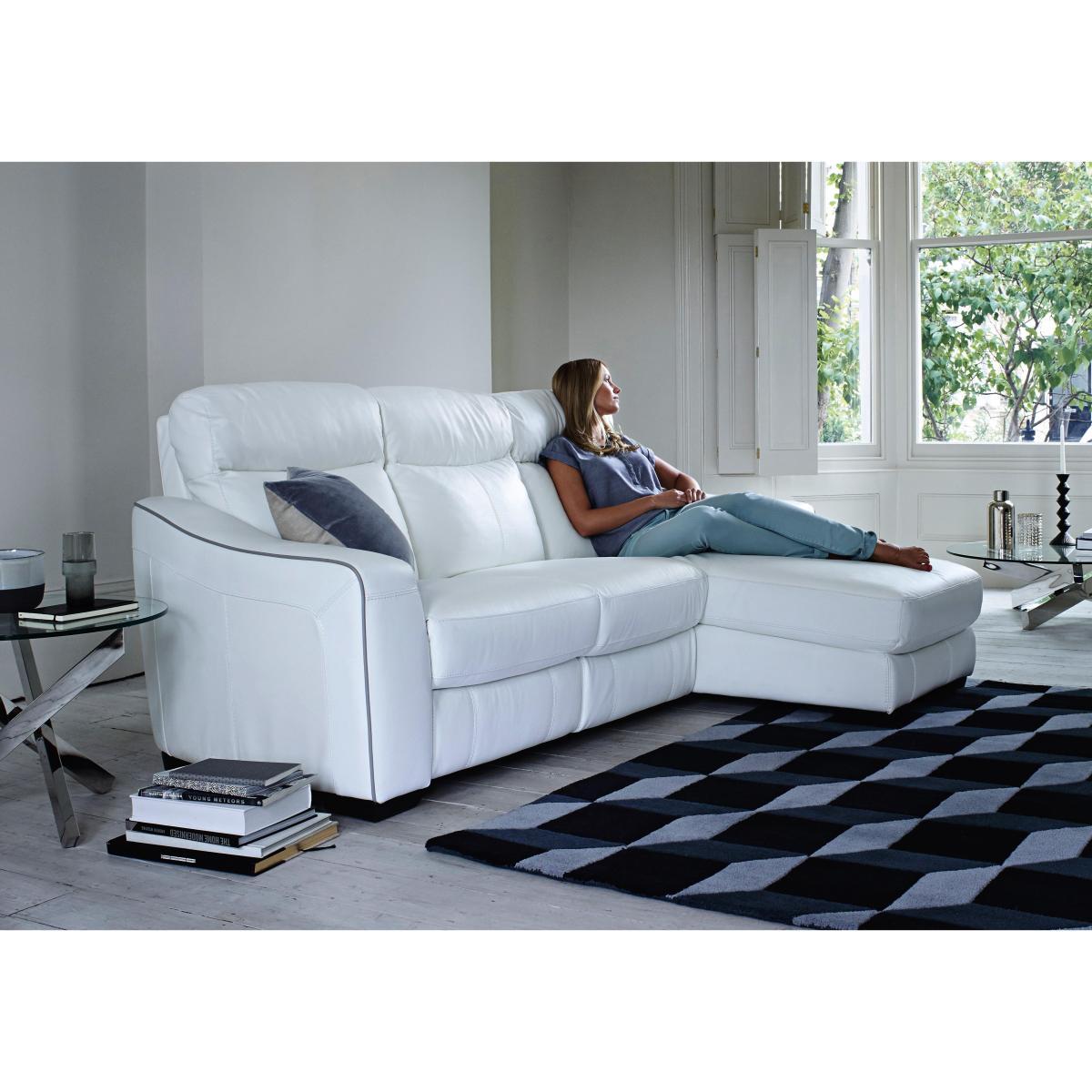 Cressida Fabric Recliner Corner Chaise - Grey – image 2