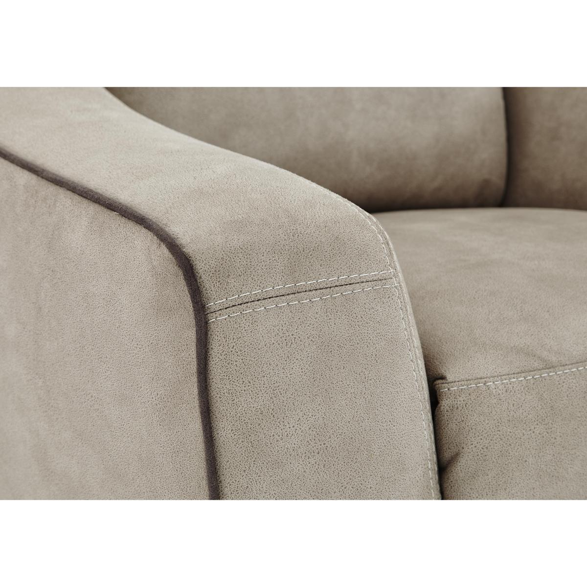 Cressida Fabric Recliner Corner Chaise - Grey – image 6