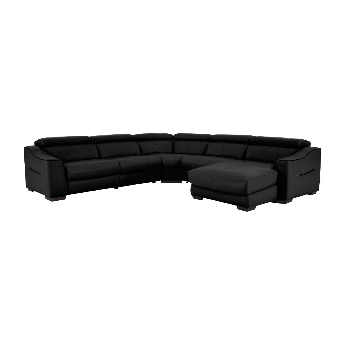 Elixir Leather Power Recliner Corner Sofa- World of Leather – image 1