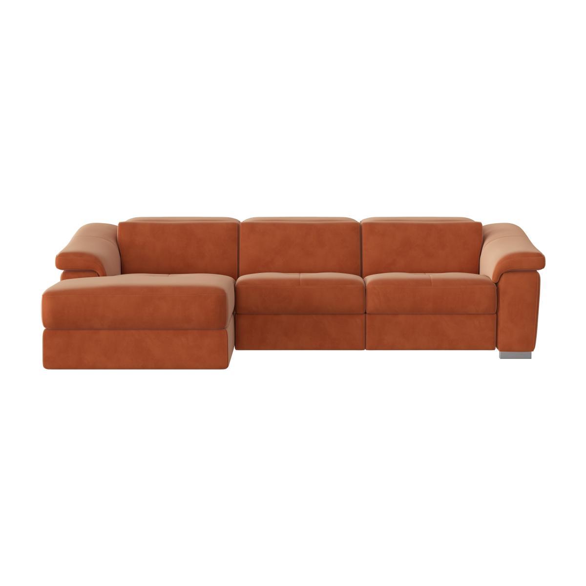 Nicoletti - Galileo Fabric Chaise End Sofa – image 1