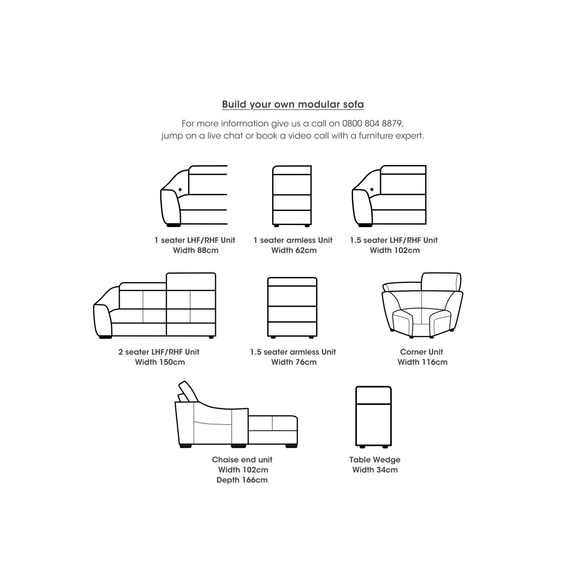 Xavier Fabric Recliner Chaise with Power Headrests – image 5