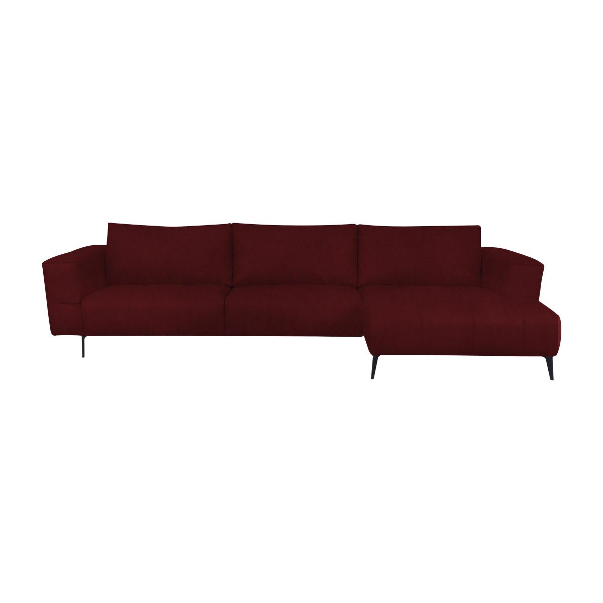 Domicil - Lawson Fabric Right Hand Facing Chaise End Sofa - Burgundy – image 1