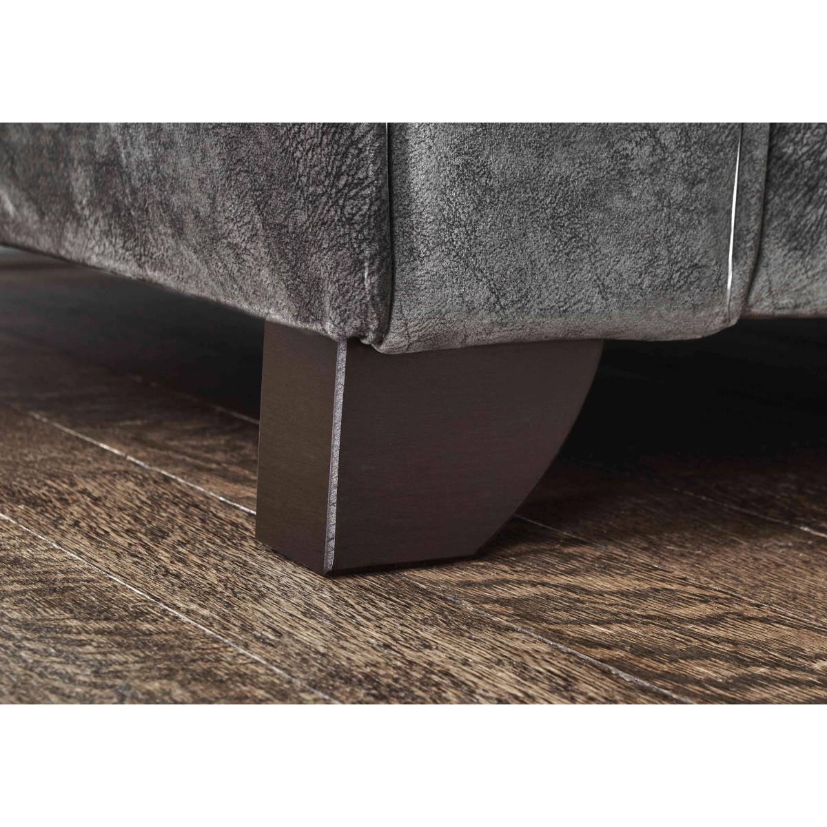 Mariah Fabric Classic Back Left Hand Facing Chaise End Sofa - Dapple Moleskin – image 4