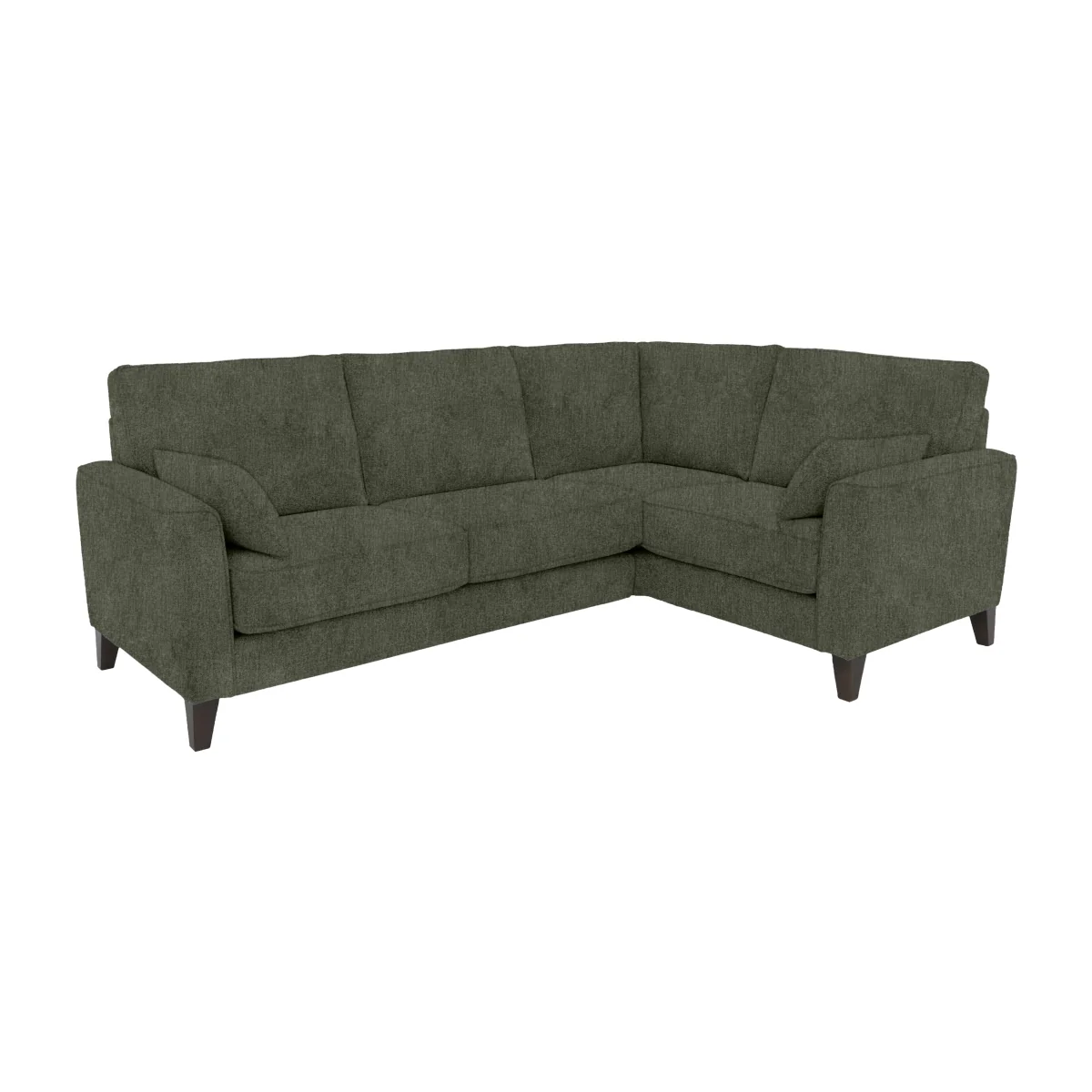 Ideal Home - Brondby Small Fabric Right Hand Facing Corner Sofa - Sofas and Armchairs - In Time for Christmas – image 1