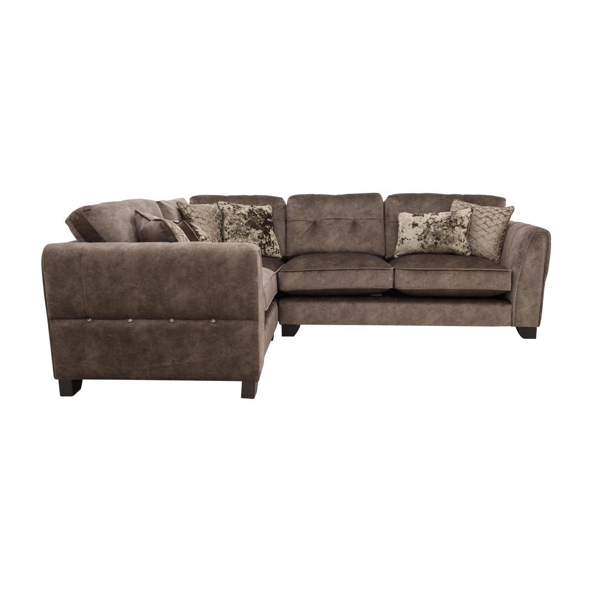 Ariana Small Fabric Classic Back Corner Sofa – image 1