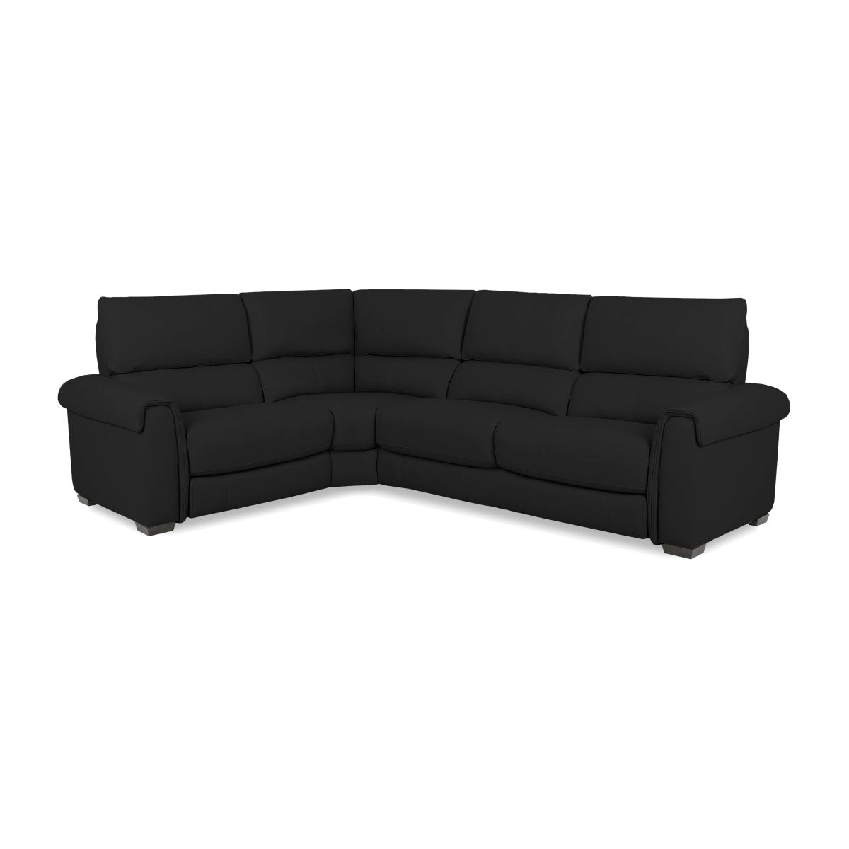 Nixon Fabric Left Hand Facing Corner Sofa - Panther Grey – image 1