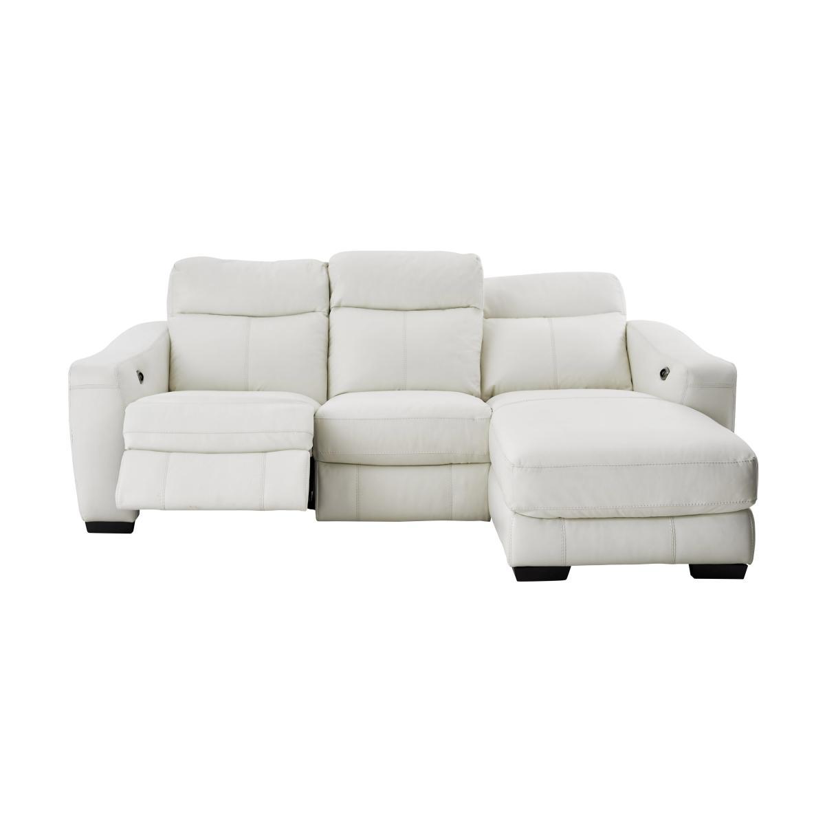 Cressida Leather Corner Chaise Recliner Sofa- World of Leather – image 3