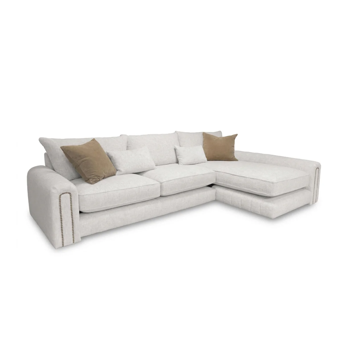 Retreat Fabric Left Hand Facing Chaise End Sofa - Sofas and Armchairs - In Time for Christmas – image 5