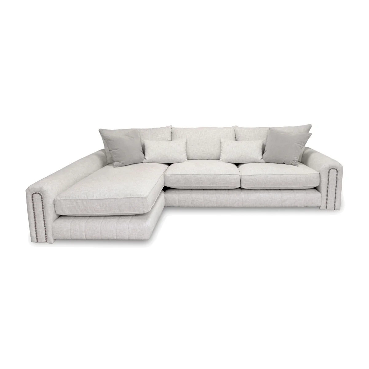 Retreat Fabric Left Hand Facing Chaise End Sofa - Sofas and Armchairs - In Time for Christmas – image 1