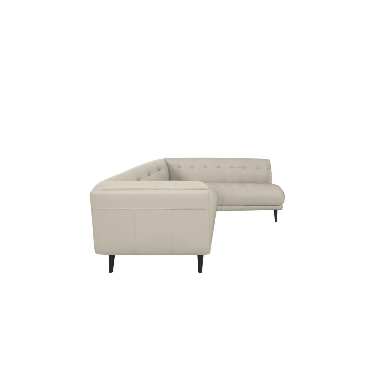 Rene Leather Chaise End Corner Sofa - Montana Butterscotch – image 3