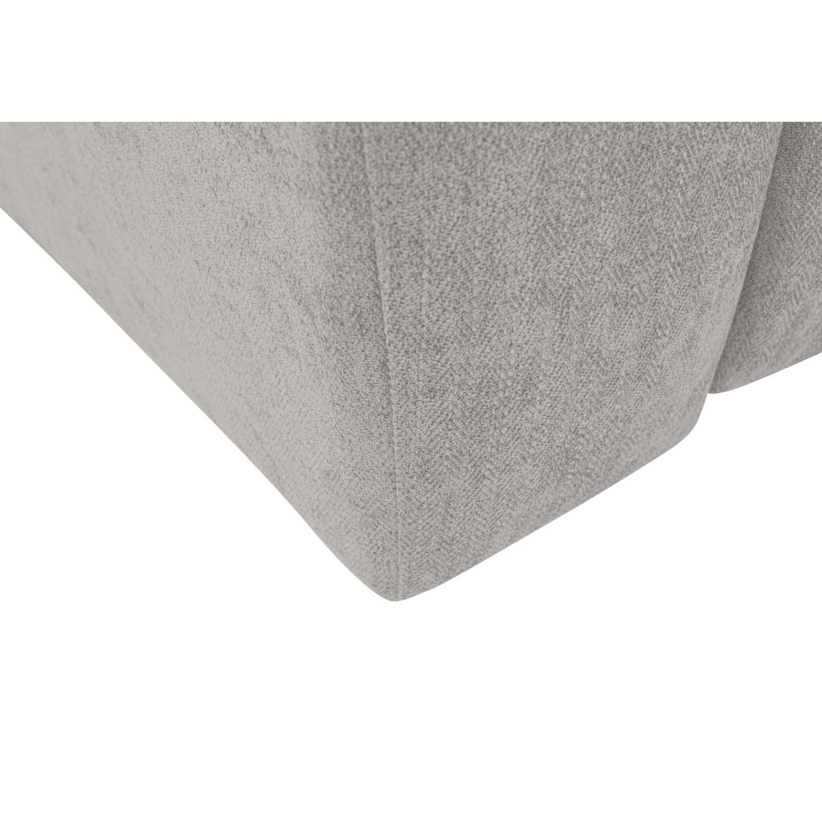 Moreno Small Fabric Left Hand Facing Corner Sofa with Power Recliner - Oatmeal – image 3