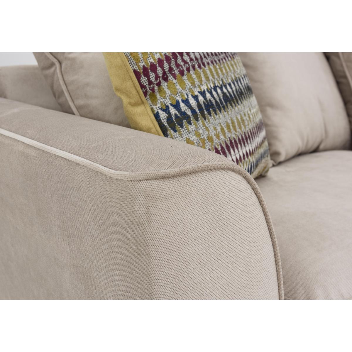 Legend Pillow Back Fabric Left Hand Facing Corner Sofa - Kingston Silver – image 3