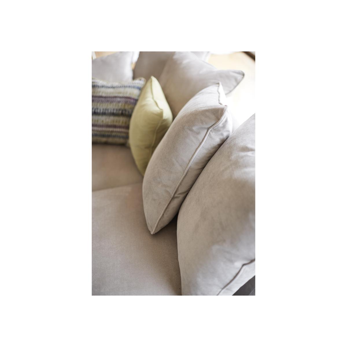 Legend Pillow Back Fabric Left Hand Facing Corner Sofa - Kingston Silver – image 6