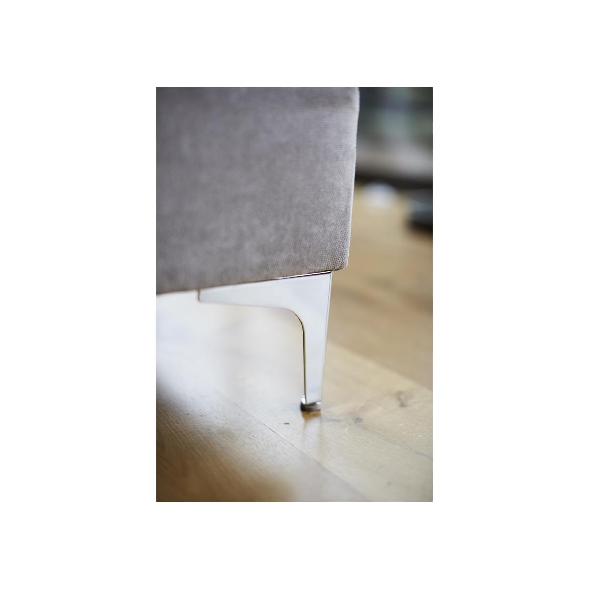 Legend Pillow Back Fabric Left Hand Facing Corner Sofa - Kingston Silver – image 7
