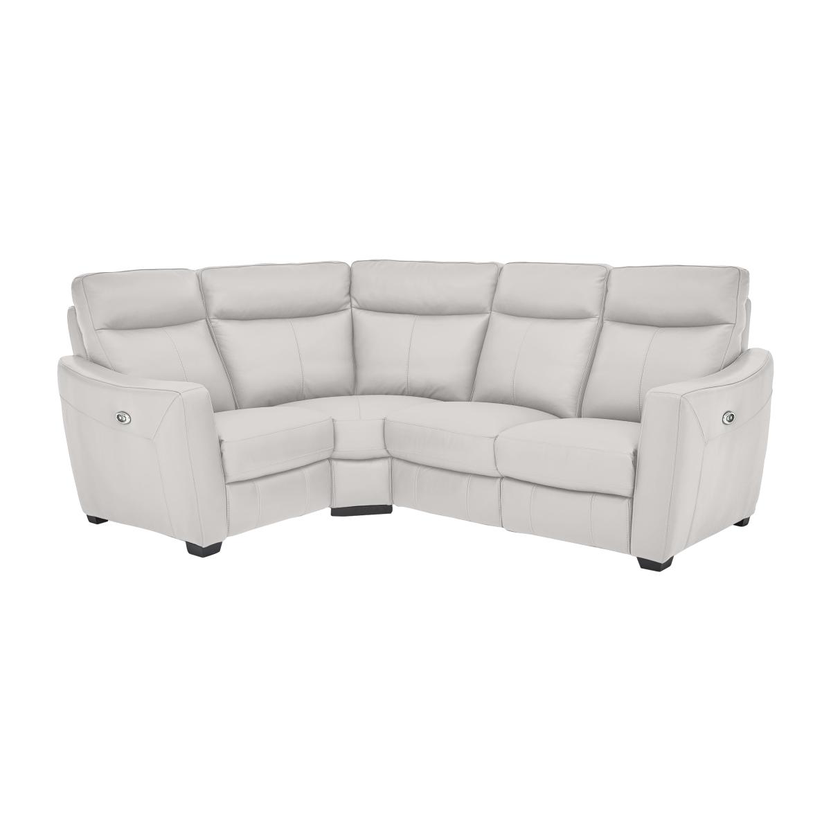 Compact Collection Midi Leather Corner Sofa- World of Leather