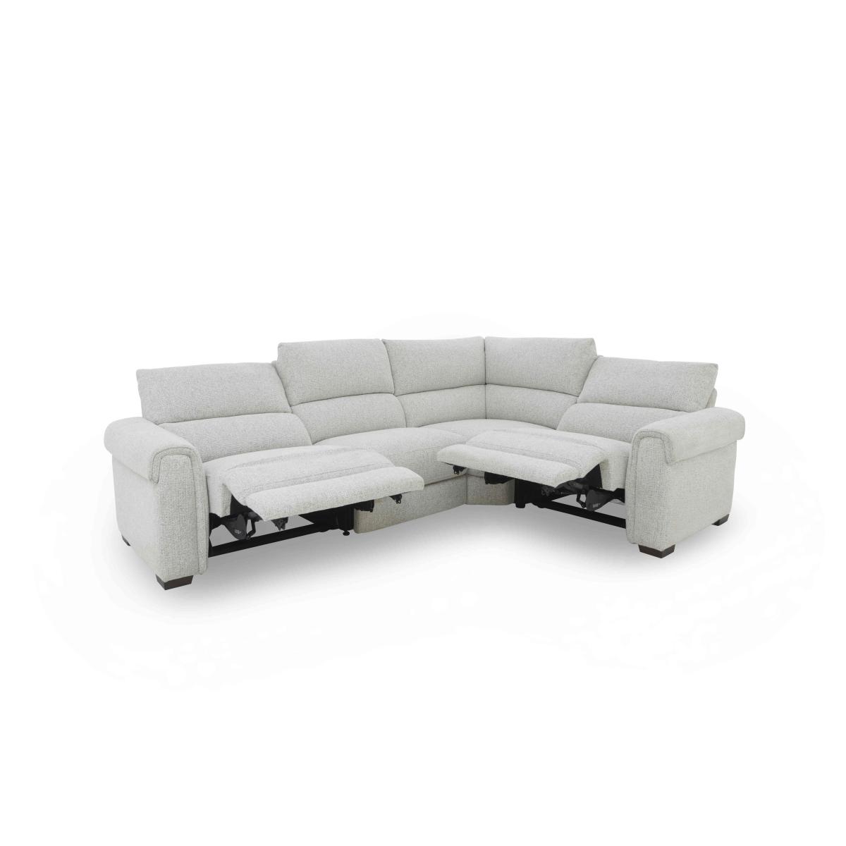 Nixon Fabric Right Hand Facing Corner Sofa - Majolica Blue – image 7
