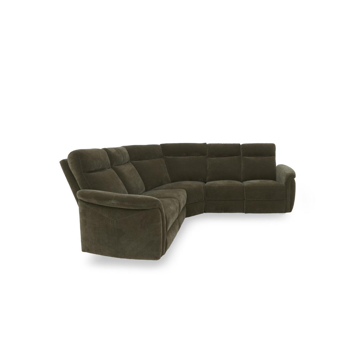 Dublin Fabric Large Corner Sofa - Classic Brown – image 3