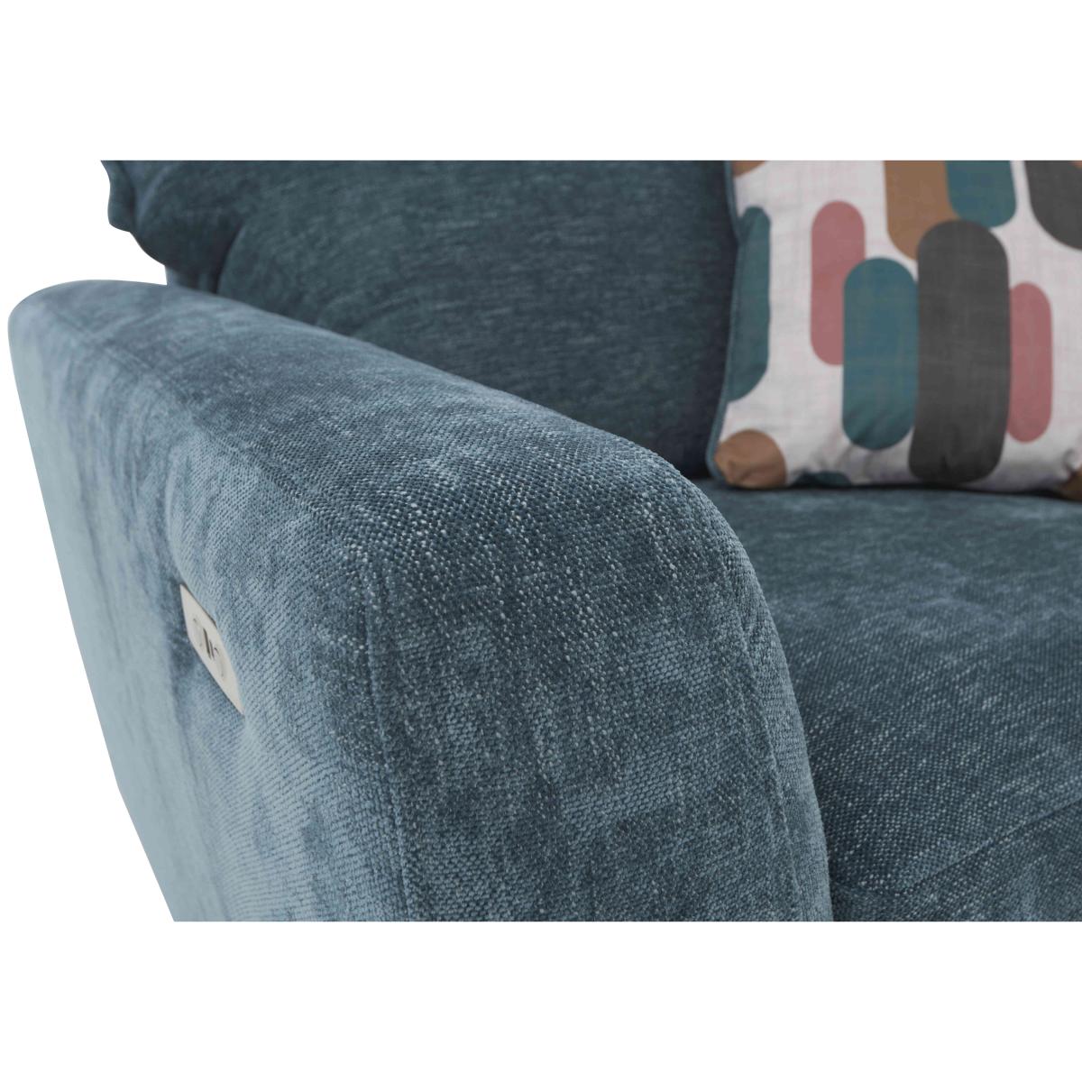 Sofia Fabric Right Hand Facing Corner Sofa with Chaise End – image 5
