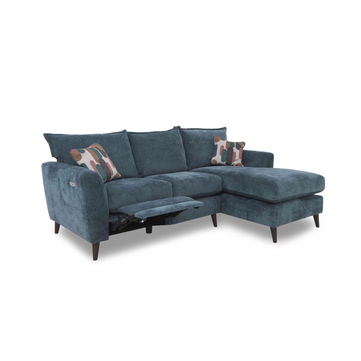 Sofia Fabric Right Hand Facing Corner Sofa with Chaise End – image 9