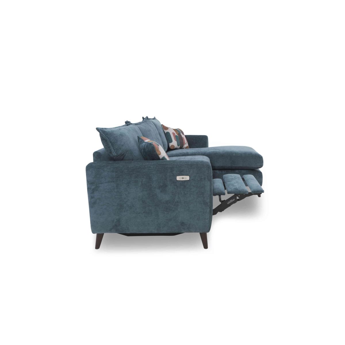Sofia Fabric Right Hand Facing Corner Sofa with Chaise End – image 10