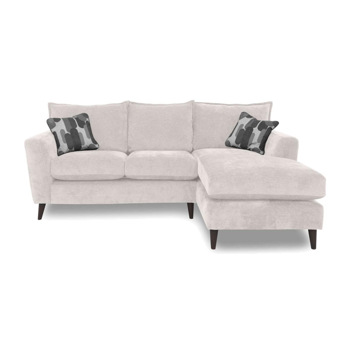 Sofia Fabric Right Hand Facing Corner Sofa with Chaise End – image 1