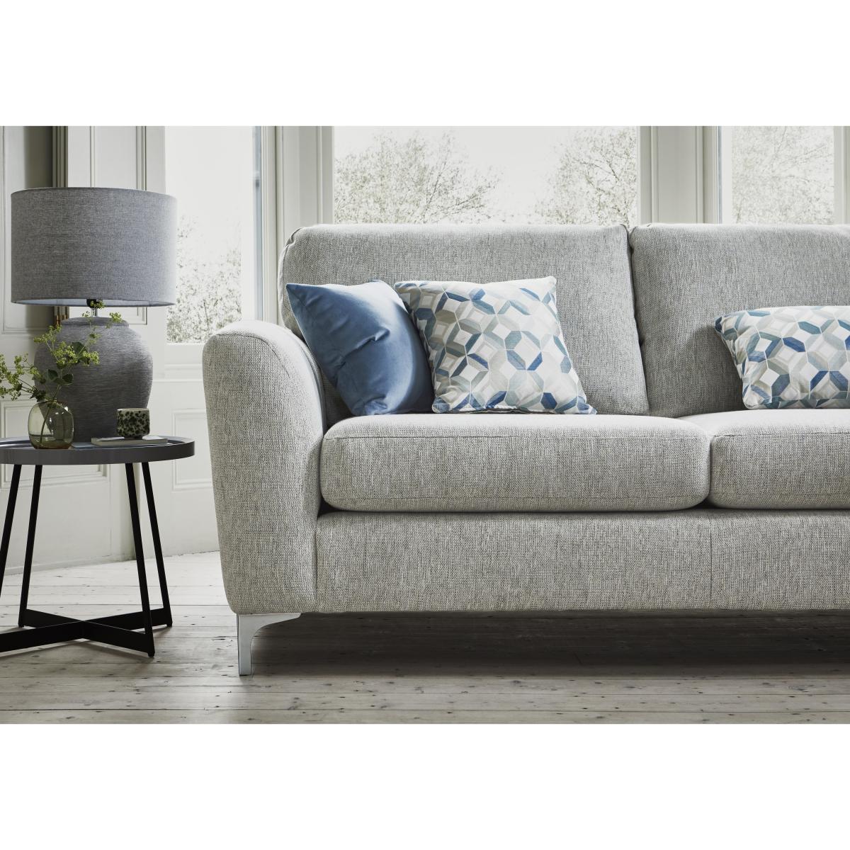 Pippa Fabric Small Left Hand Facing Corner Sofa - Slate – image 3