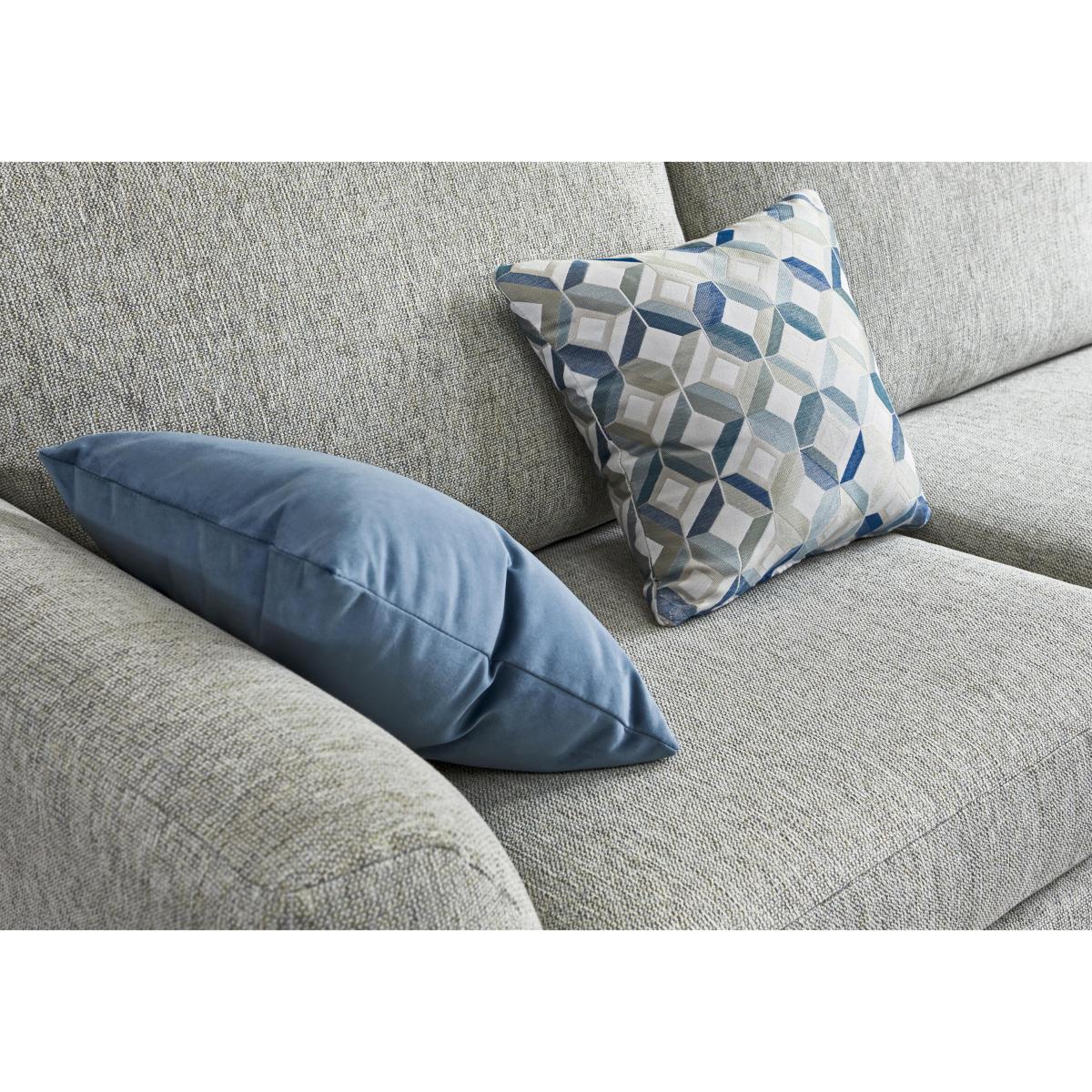 Pippa Fabric Small Left Hand Facing Corner Sofa - Slate – image 4
