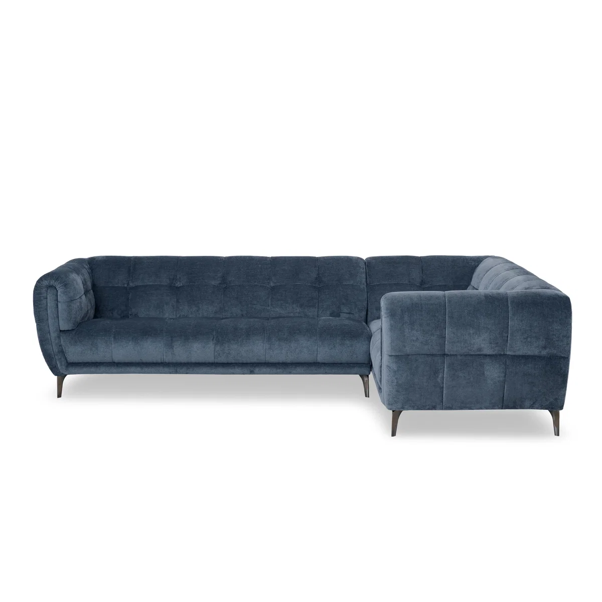Sienna Fabric Left Hand Facing Corner Sofa - Opulence Saffron – image 5