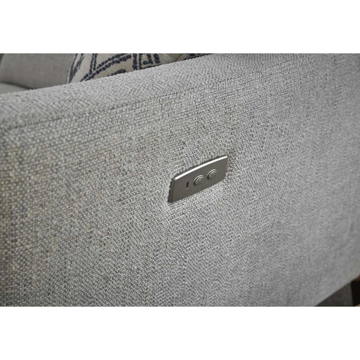 Moderna Right Hand Facing Corner Sofa with Power Recliner – image 5