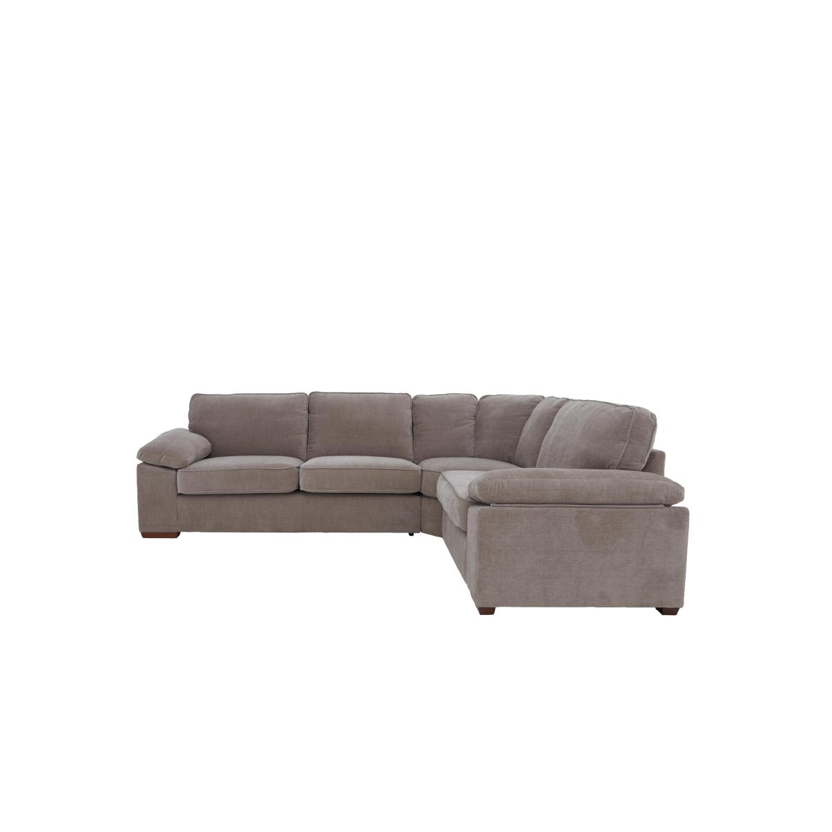 Home Small Fabric Corner Sofa - Grey – image 4