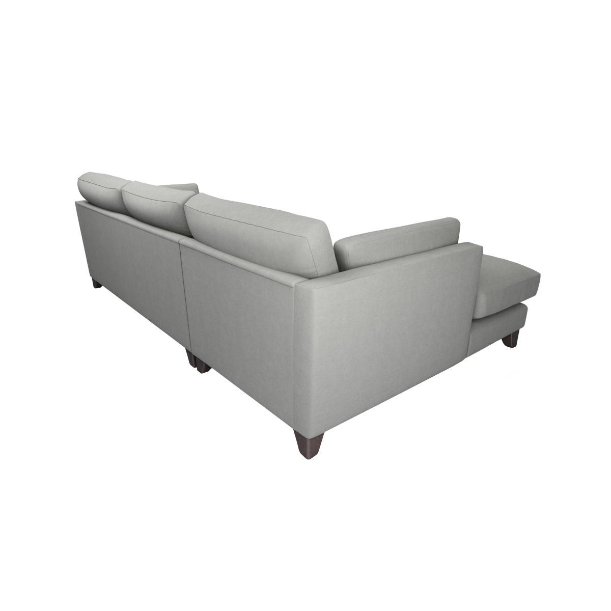 The Lounge Co. - Peyton 3 Seater Fabric Chaise End Sofa - Grey – image 4