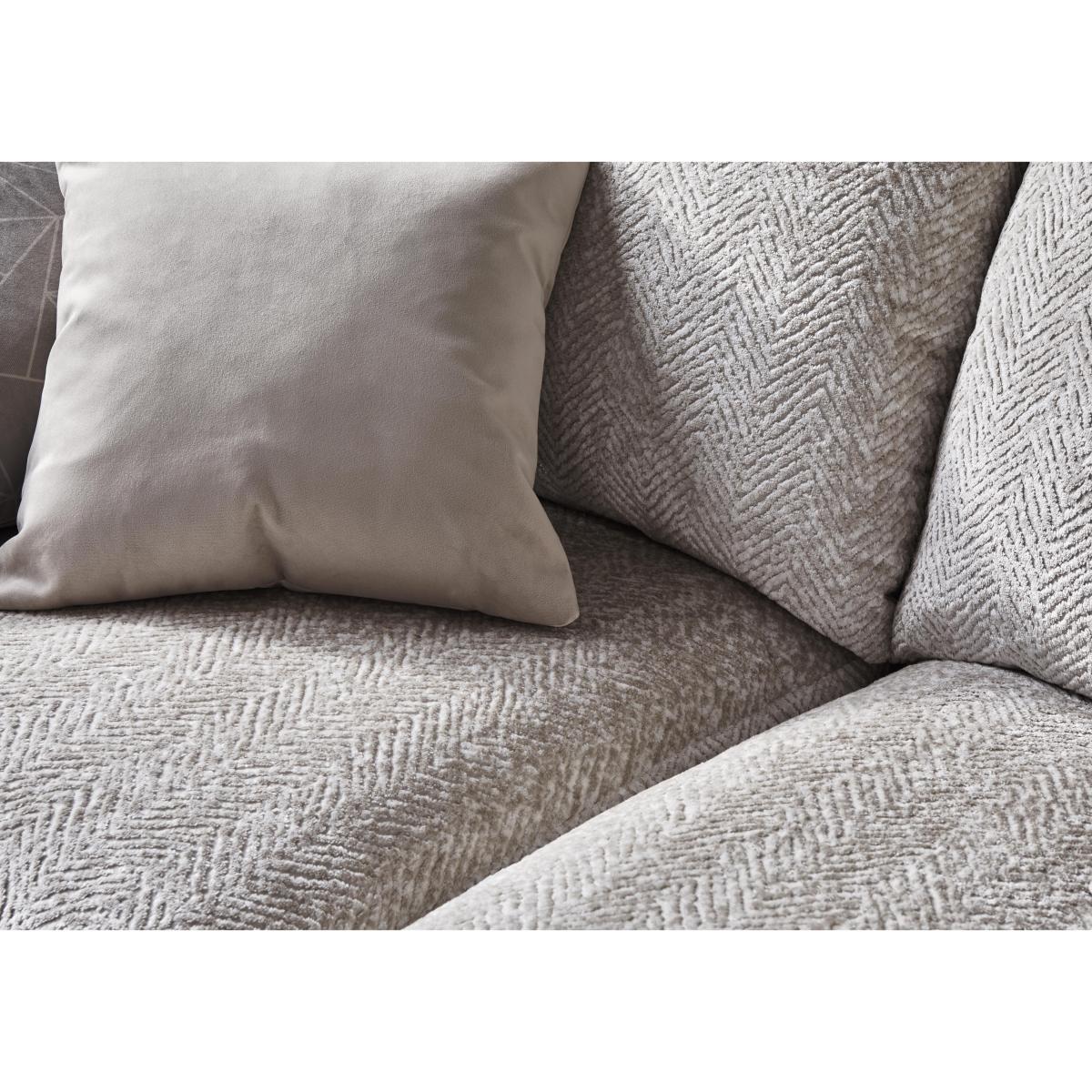 Boutique Pandora Large Corner Fibre Fill Sofa - Denby Silver – image 4