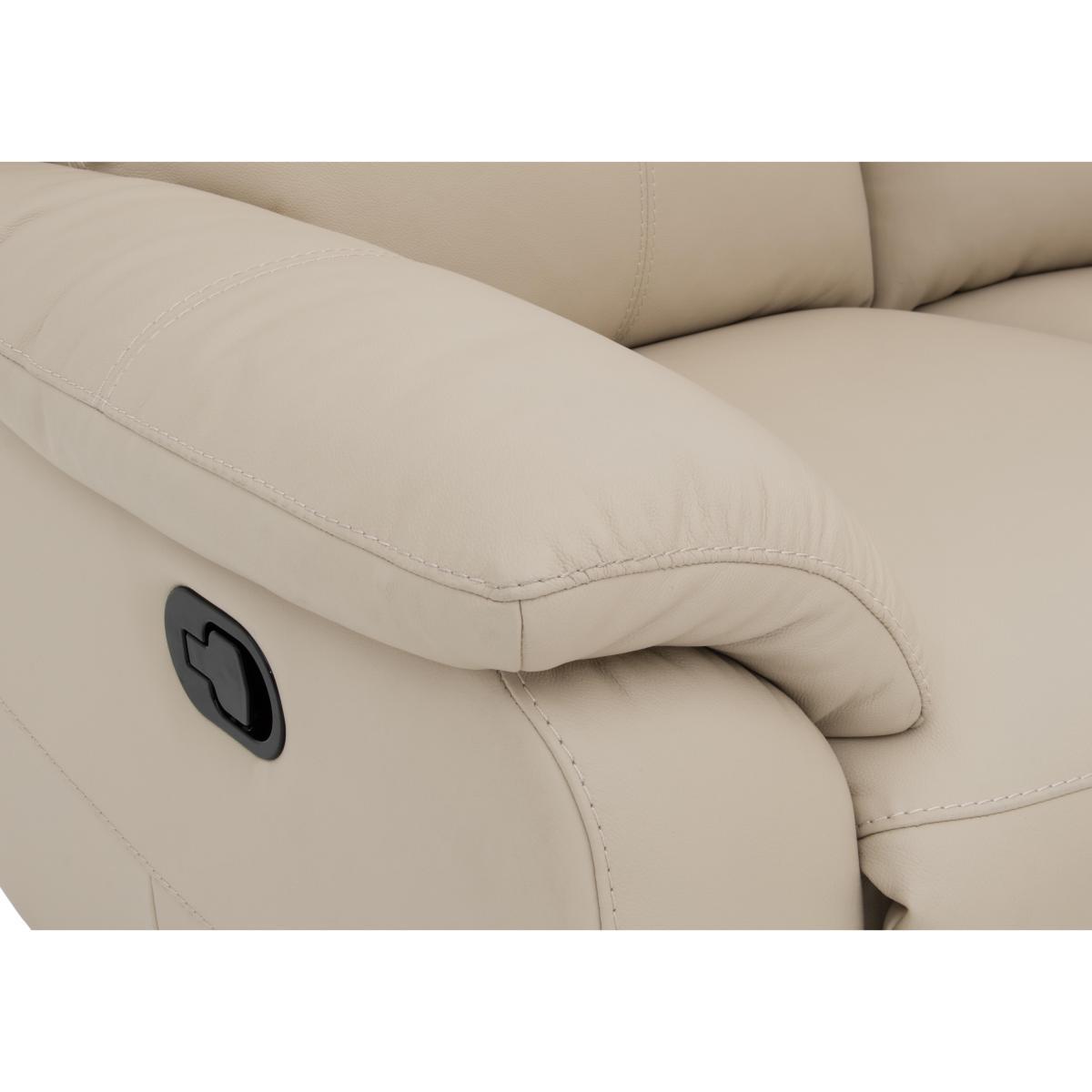 Snug Compact Leather Corner Sofa- World of Leather – image 6