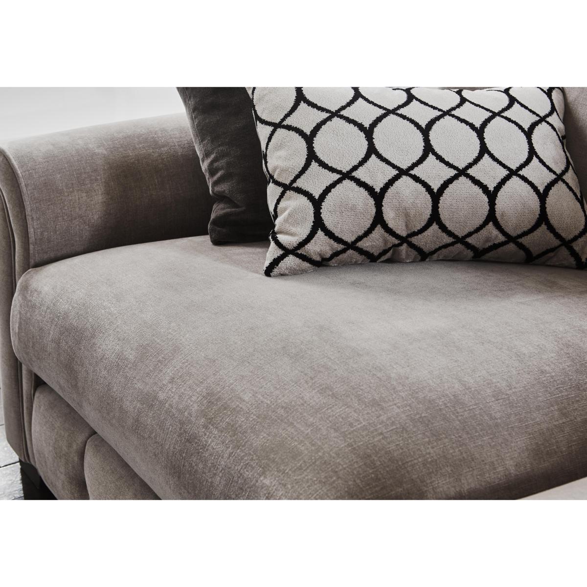 Alexander and James - Sumptuous Large Fabric Corner Sofa - Beige – image 4