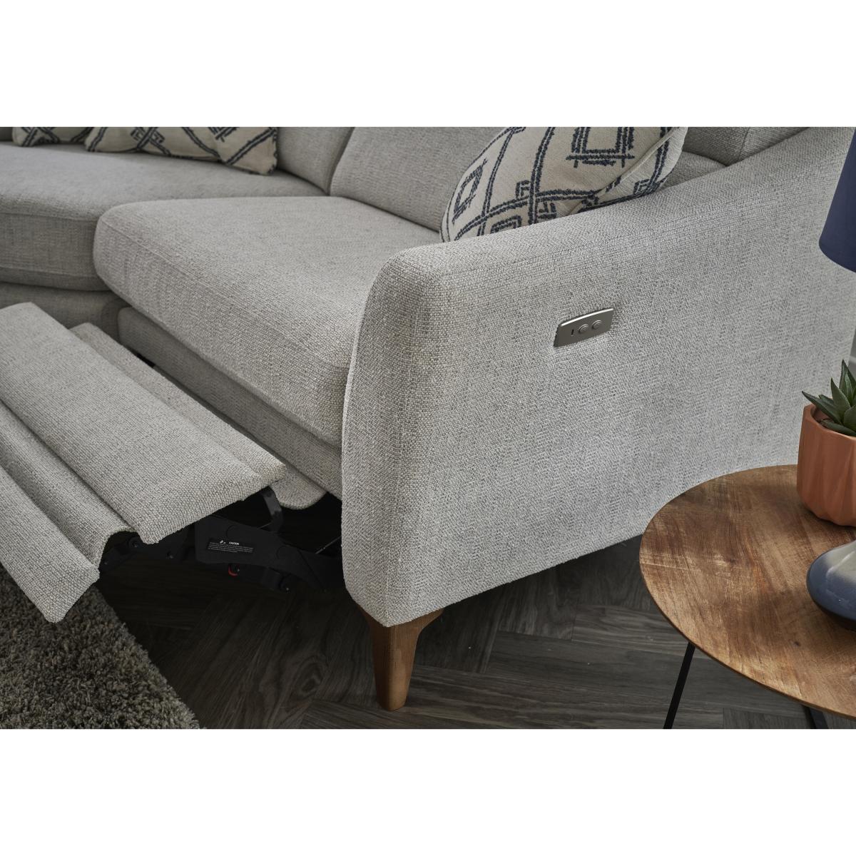 Moderna Left Hand Facing Corner Sofa - Duck Egg – image 3